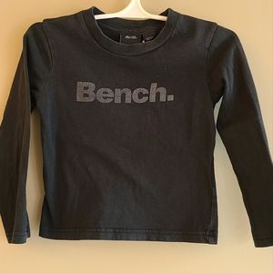 Bench black long sleeved tee shirt